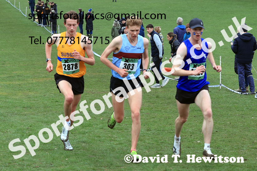 Senior Mens 2026 UK CAU Inter Counties Cross Country, Wollaton Park, Nottingham. Photo: David T. Hewitson/Sports for All Pics